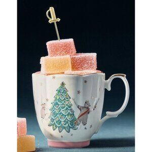 Anthropologie New York City Ballet Mug Nutcracker Mouse King New